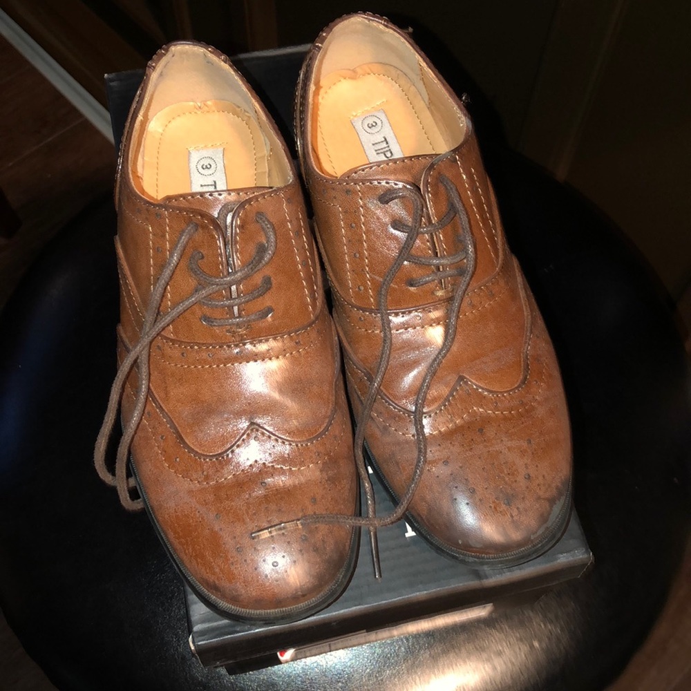 👦🏻 Boys Tip Top Dress Shoes 👦🏽